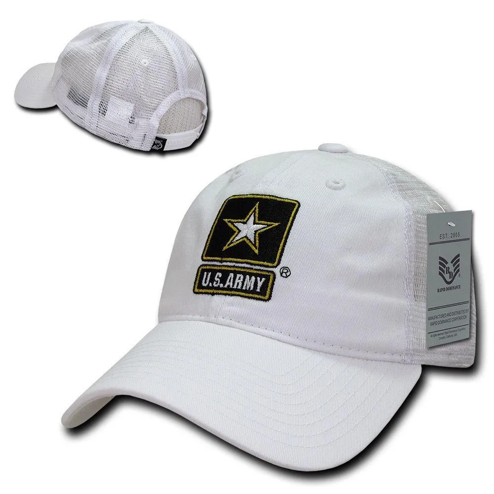 Rapid Dominance Law Enforcement Relaxed Trucker Cotton Low Crown Caps Hats