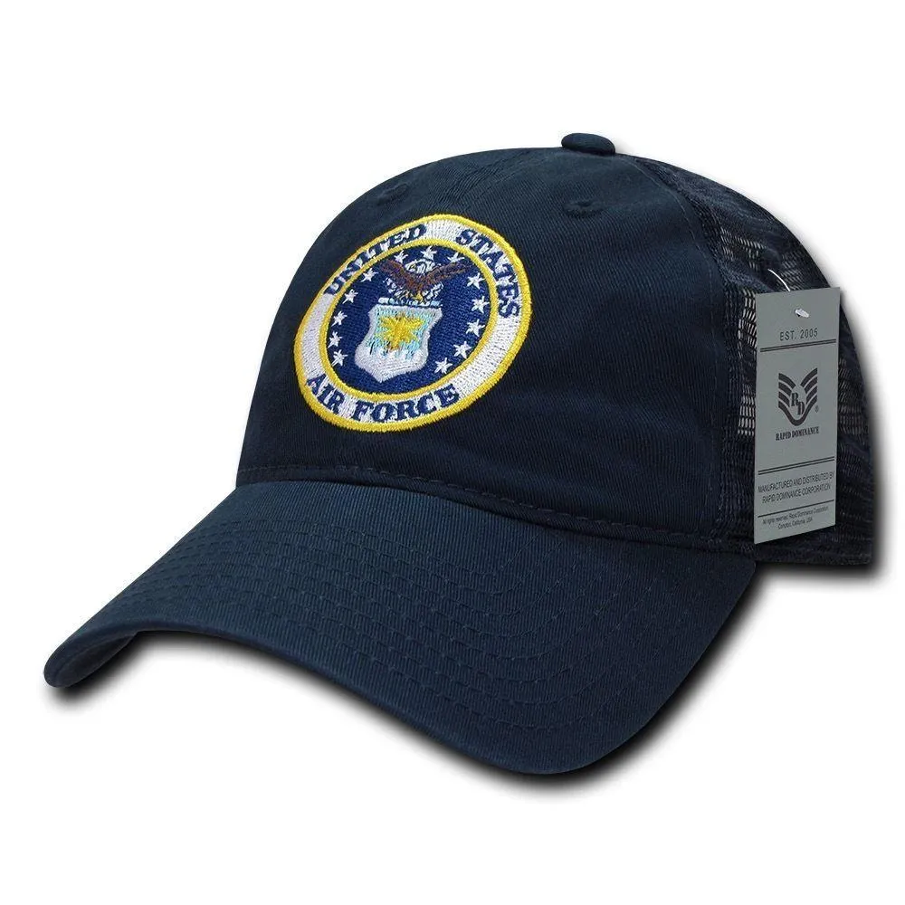 Rapid Dominance Law Enforcement Relaxed Trucker Cotton Low Crown Caps Hats