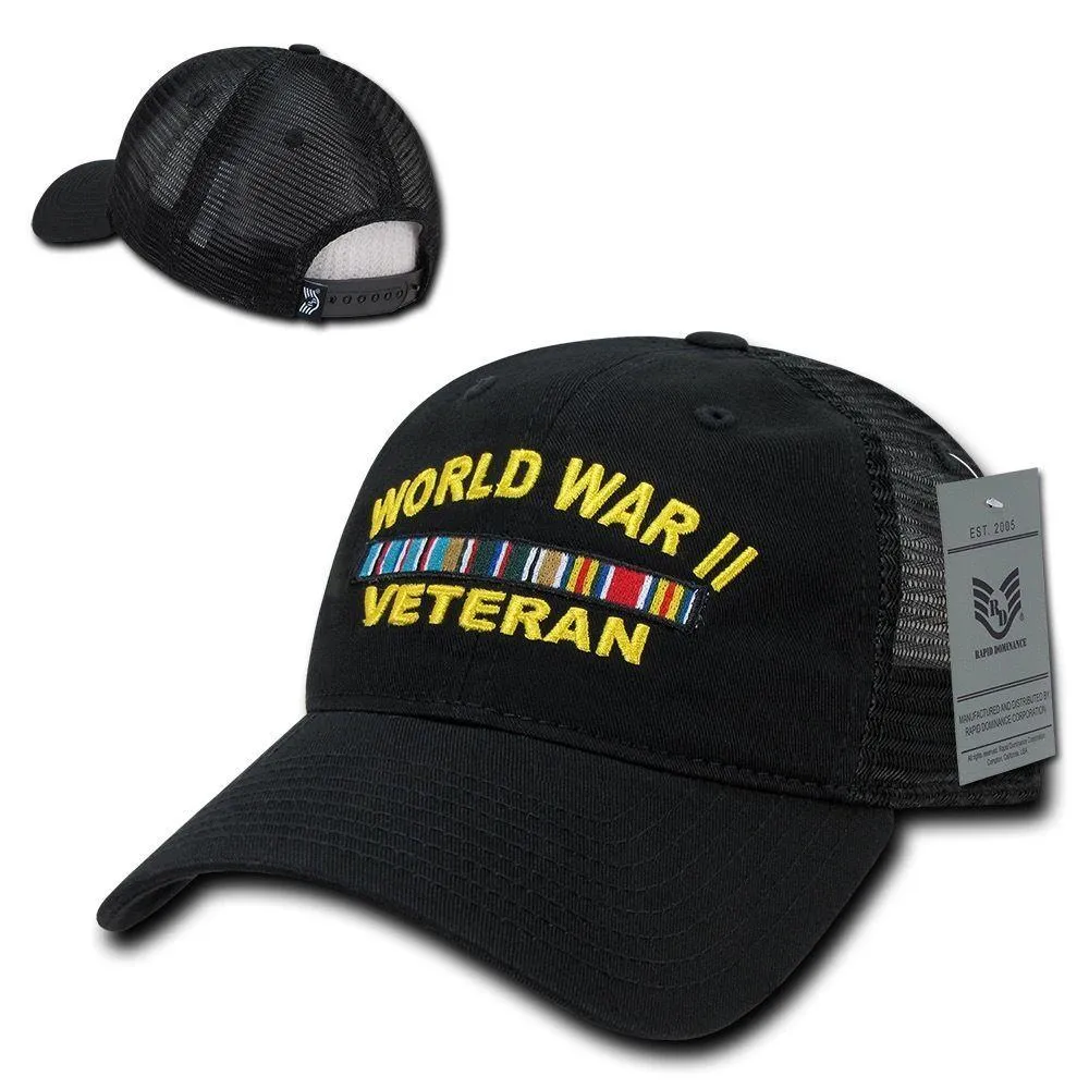 Rapid Dominance Law Enforcement Relaxed Trucker Cotton Low Crown Caps Hats