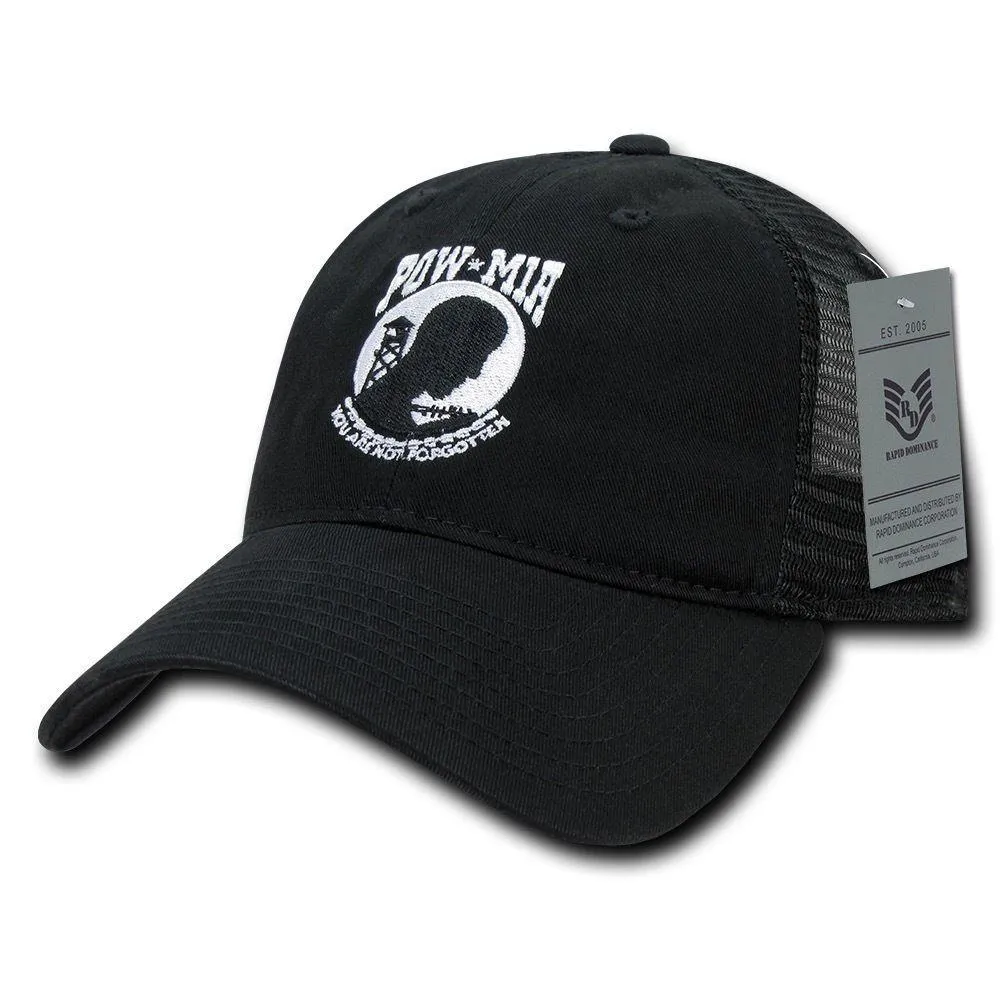 Rapid Dominance Law Enforcement Relaxed Trucker Cotton Low Crown Caps Hats