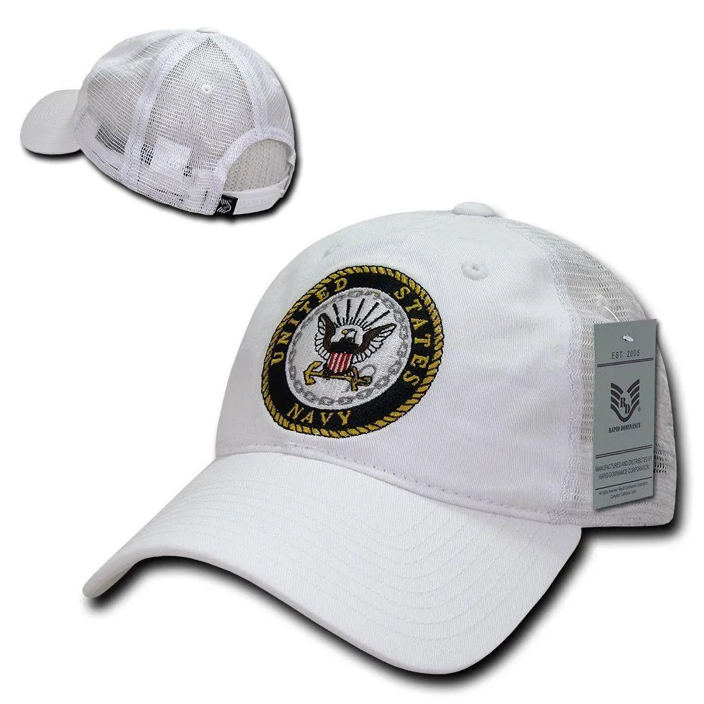 Rapid Dominance Law Enforcement Relaxed Trucker Cotton Low Crown Caps Hats