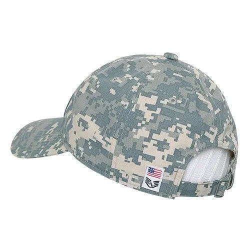 Rapid Dominance Relaxed 6 Panel Ripstop USA Flag Dad Hats Caps