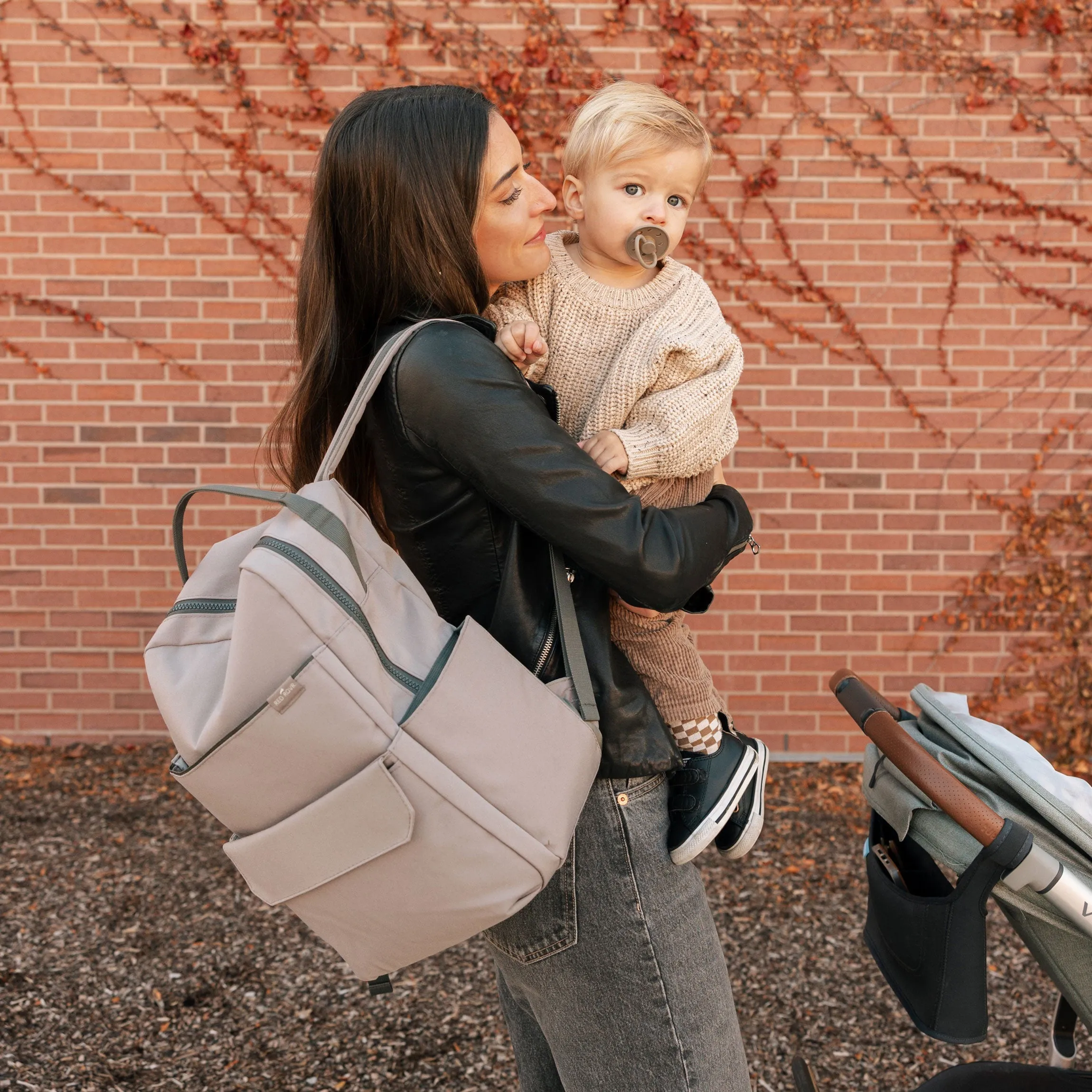 Red Rovr Roo Backpack - Truffle