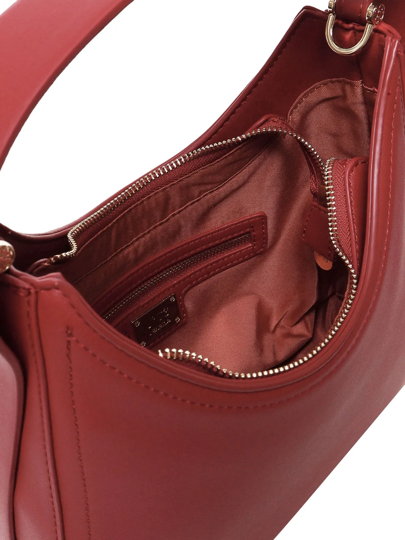 Ruby Micrograin Hobo Bag