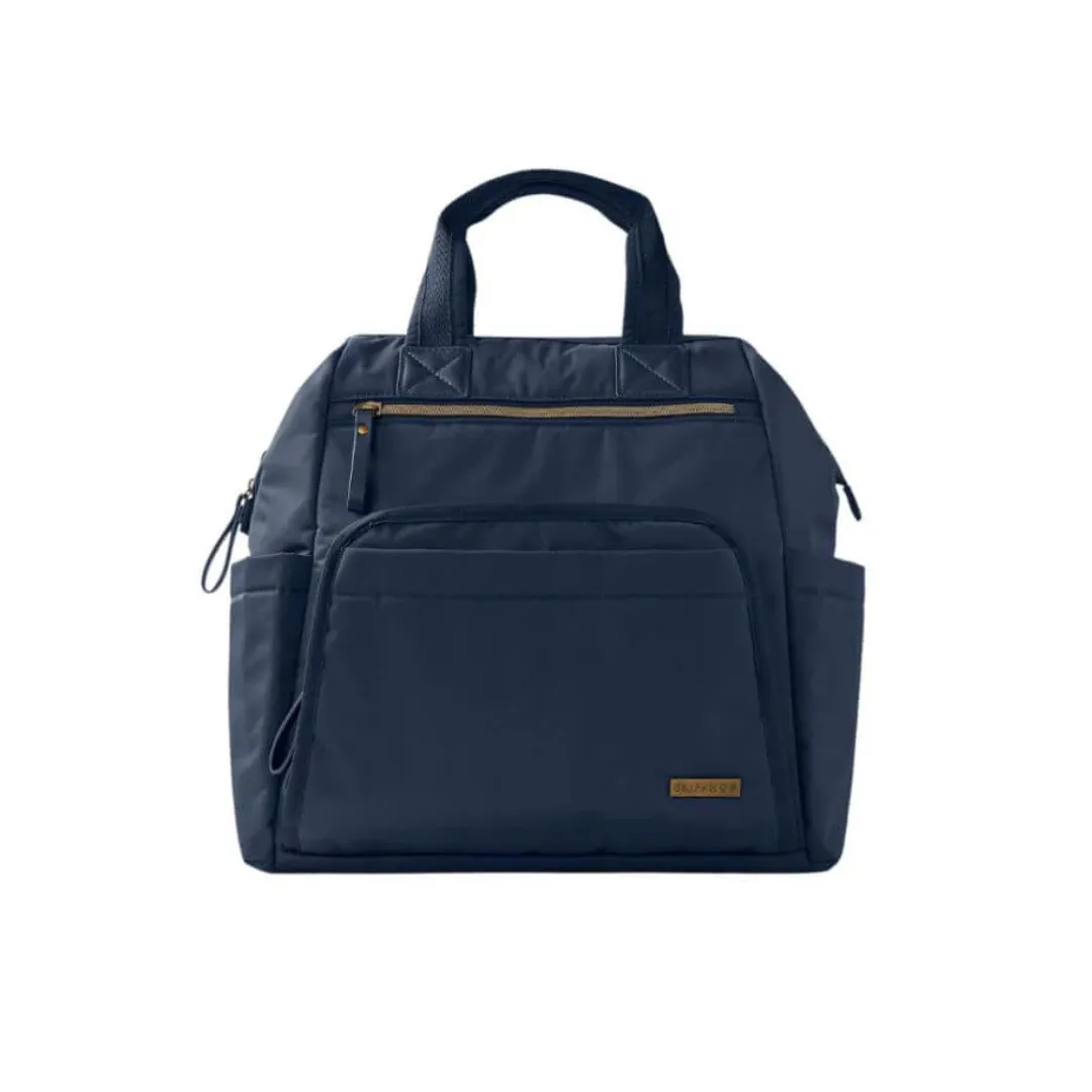 Skip Hop Mainframe Wide Open Diaper Backpack - Midnight Navy