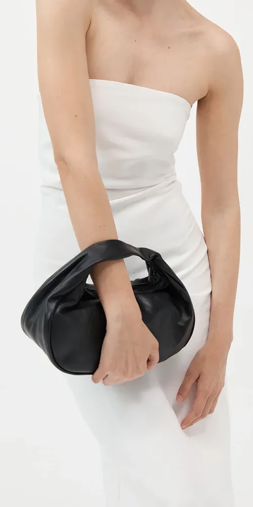 Soft Bon Bon Bag Black Leather