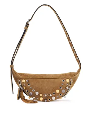 Studded Suede Belt Bag (Marsupio)