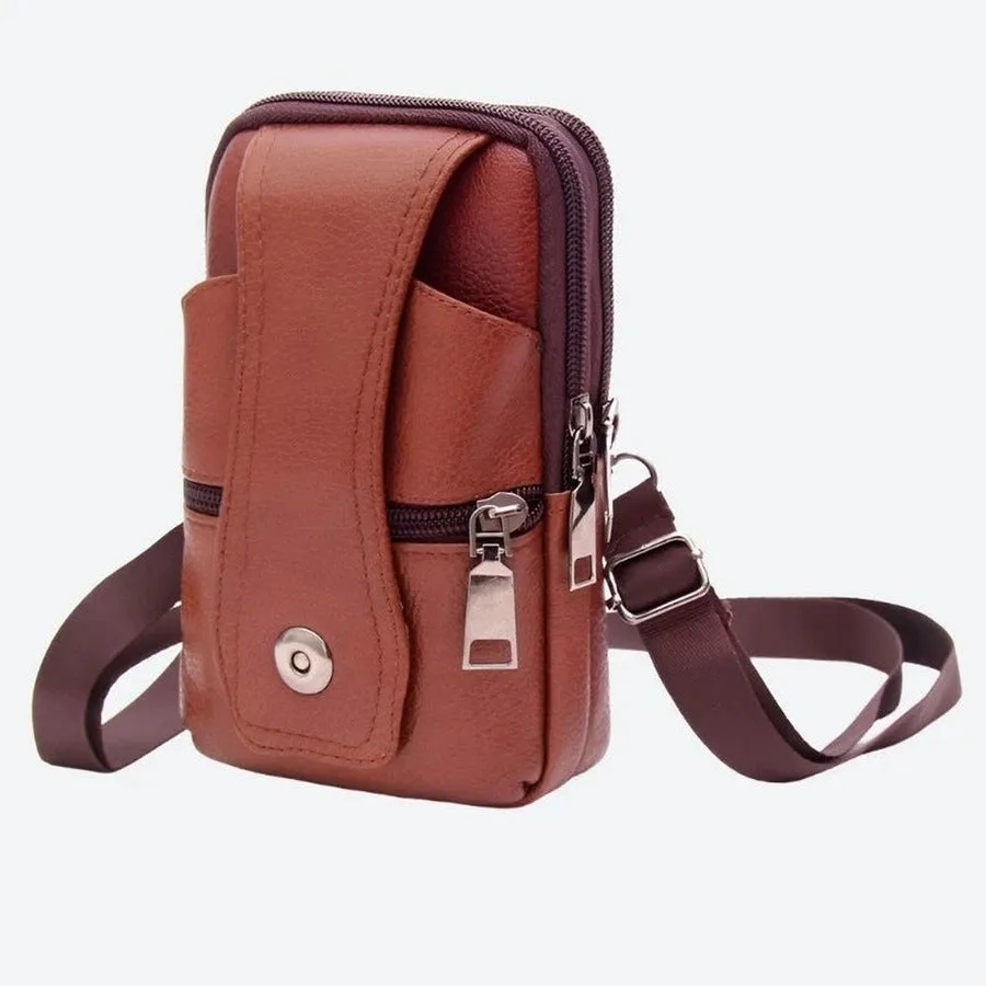 Versatile Multi-Compartment Crossbody Bags