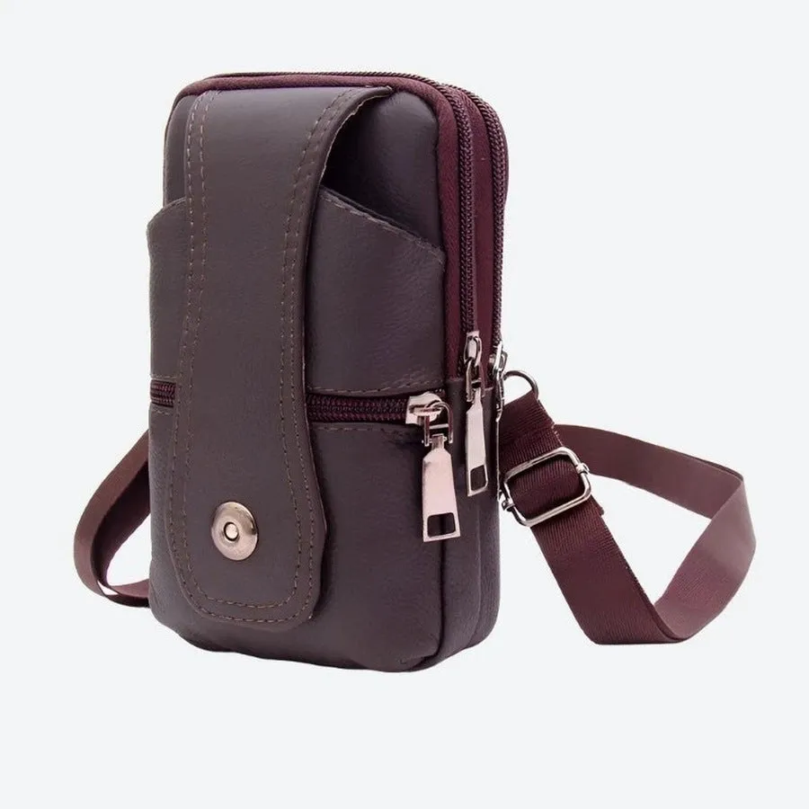 Versatile Multi-Compartment Crossbody Bags